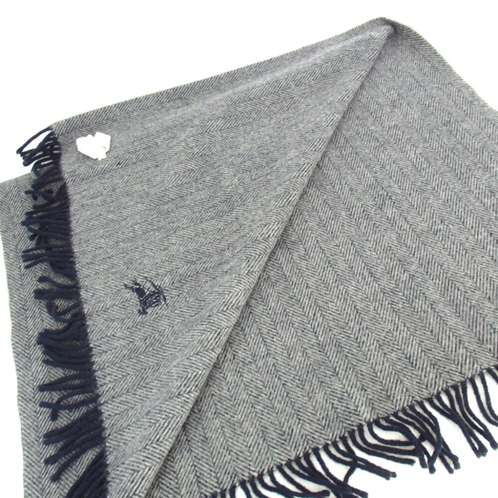 Authentic BURBERRY blanket others wool [Used] - Picture 2 of 7